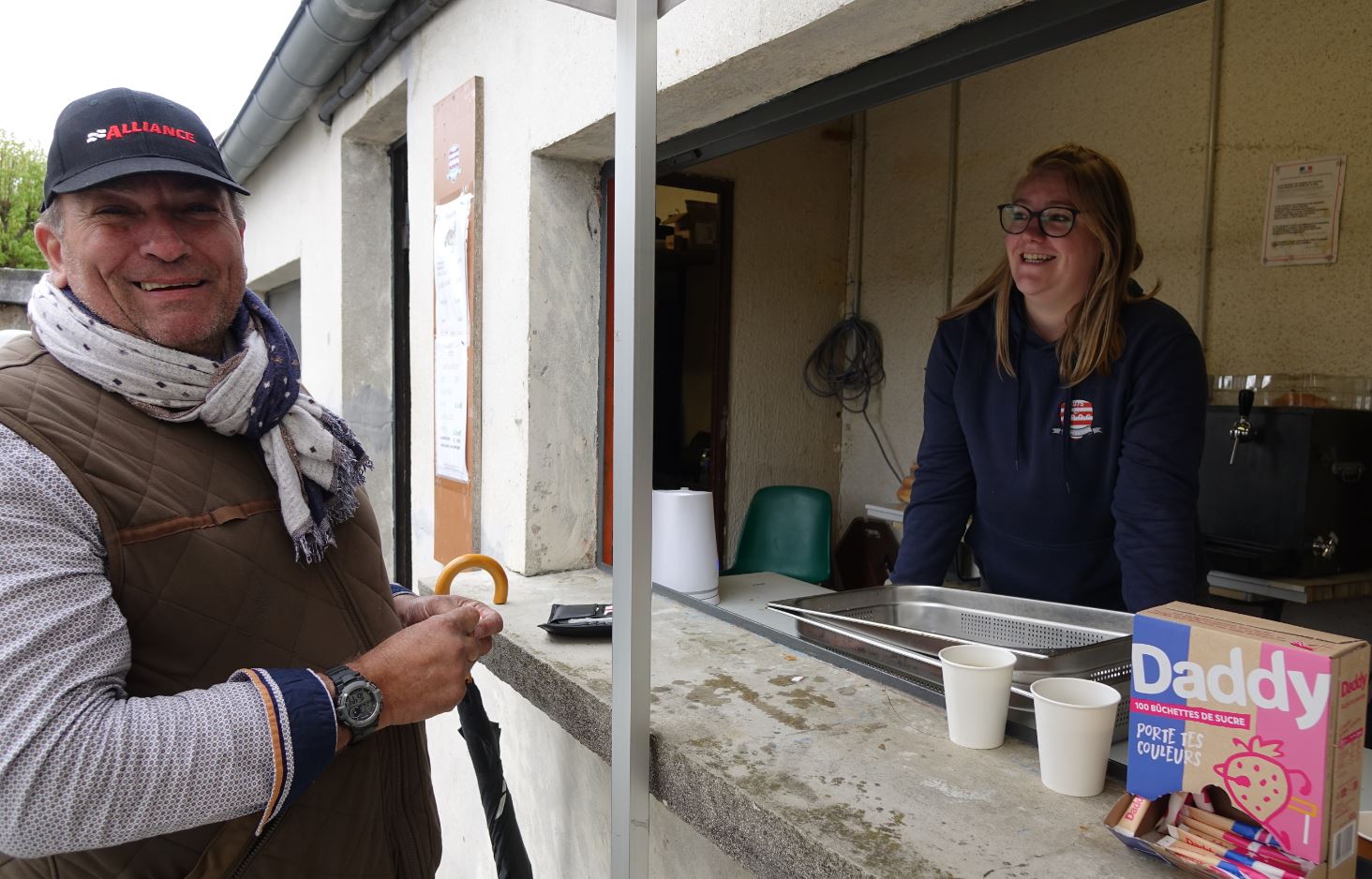 Des exposants ont tout de même le sourire.