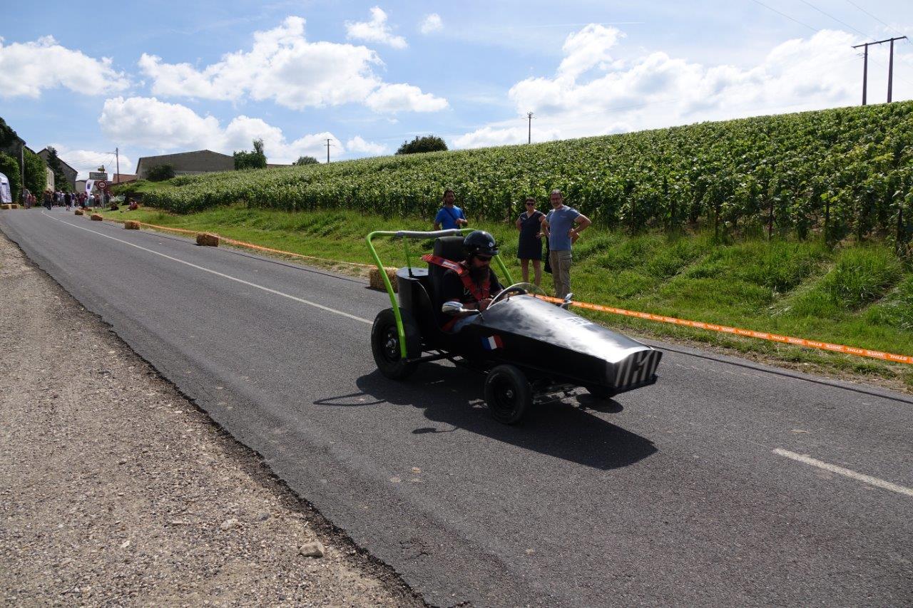 Les pilotes se sont régalés sur le parcours de 1200 mètres.