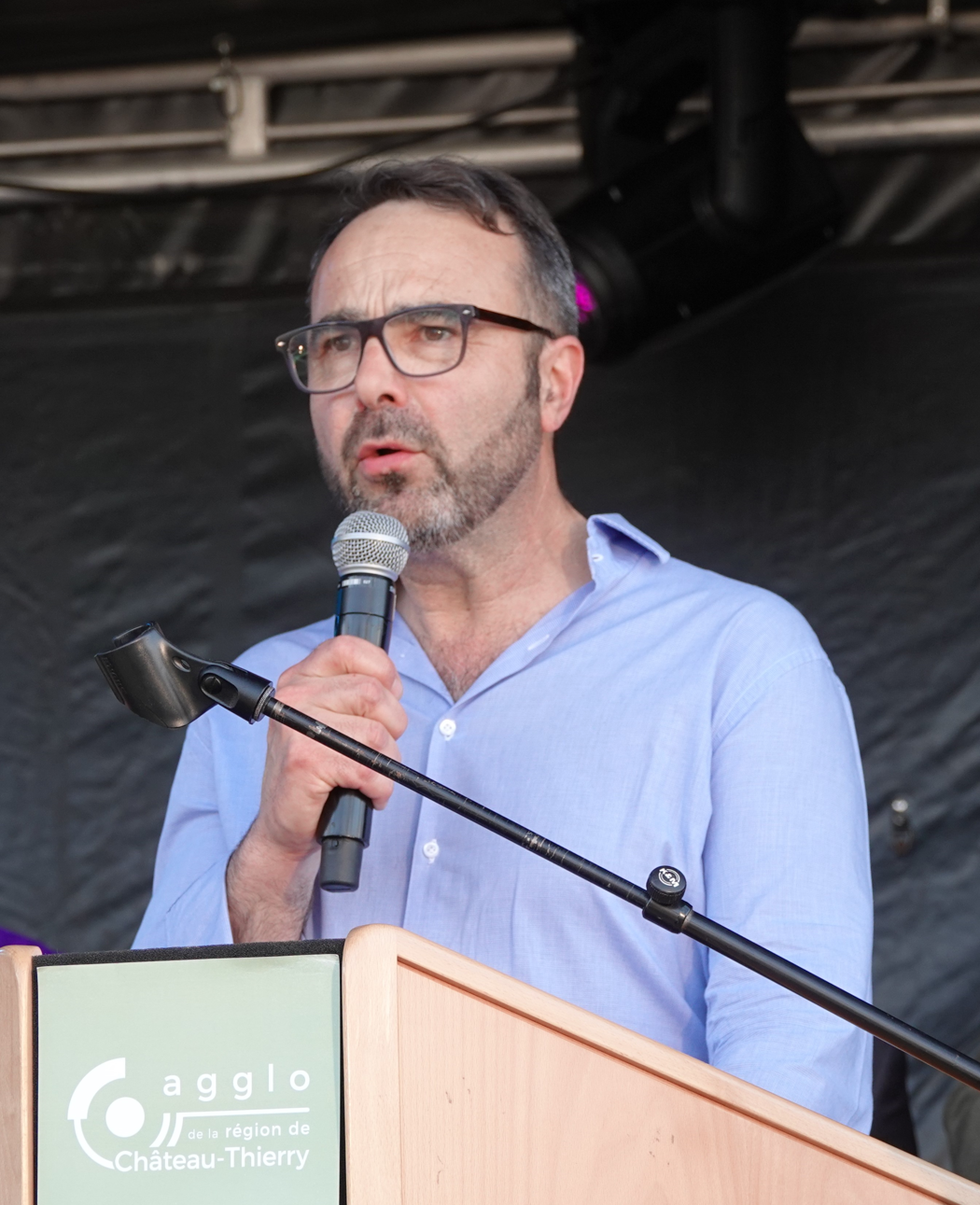 Philippe Meurs président du Comice Agricole et Viticole du Sud de l'Aisne.