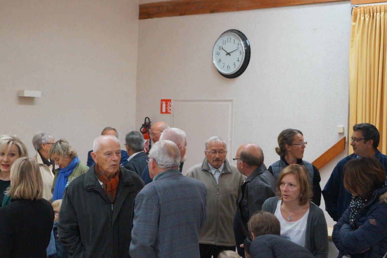 Près de 80 personnes ont répondu à l'invitation de la maire breuilloise....