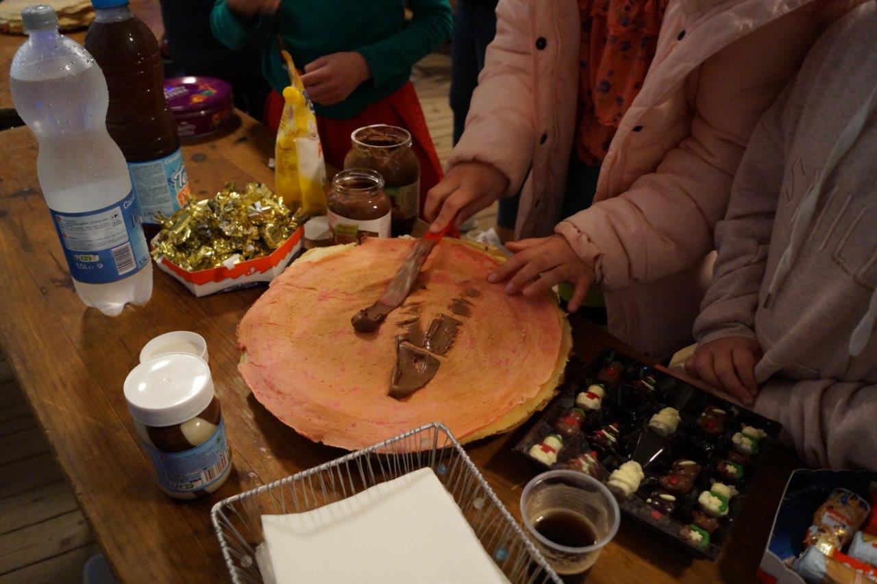 Sucreries et boissons ont régalé petits et grands.