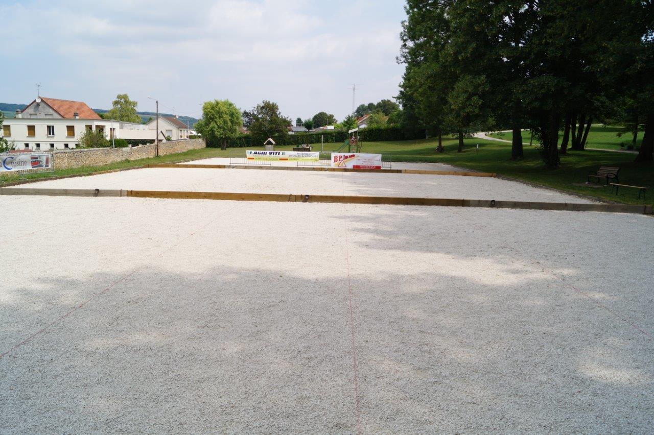 L'Amicale Bouliste Dormaniste dispose désormais d'un terrain de pétanque d'une grande qualité.