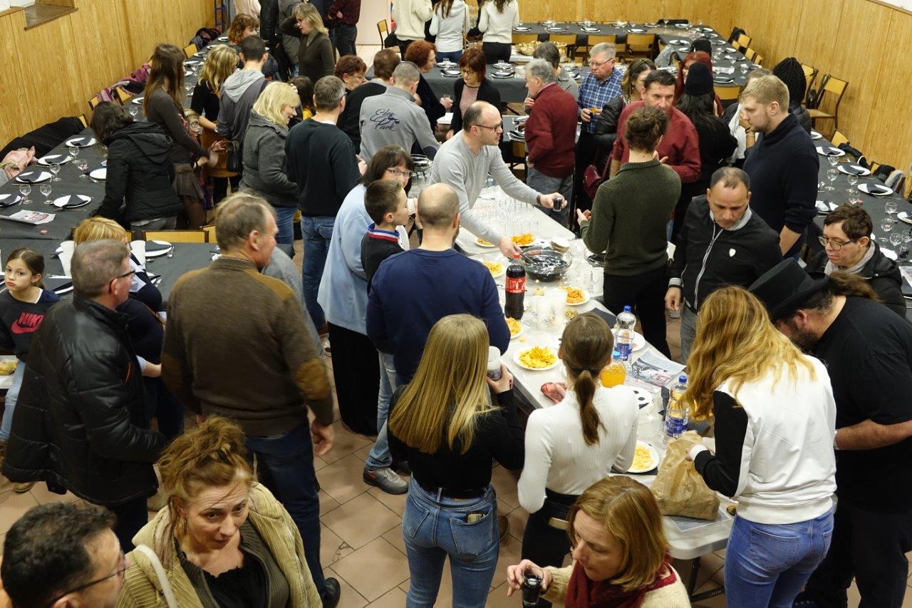 Le repas annuel a fait une nouvelle fois salle comble...