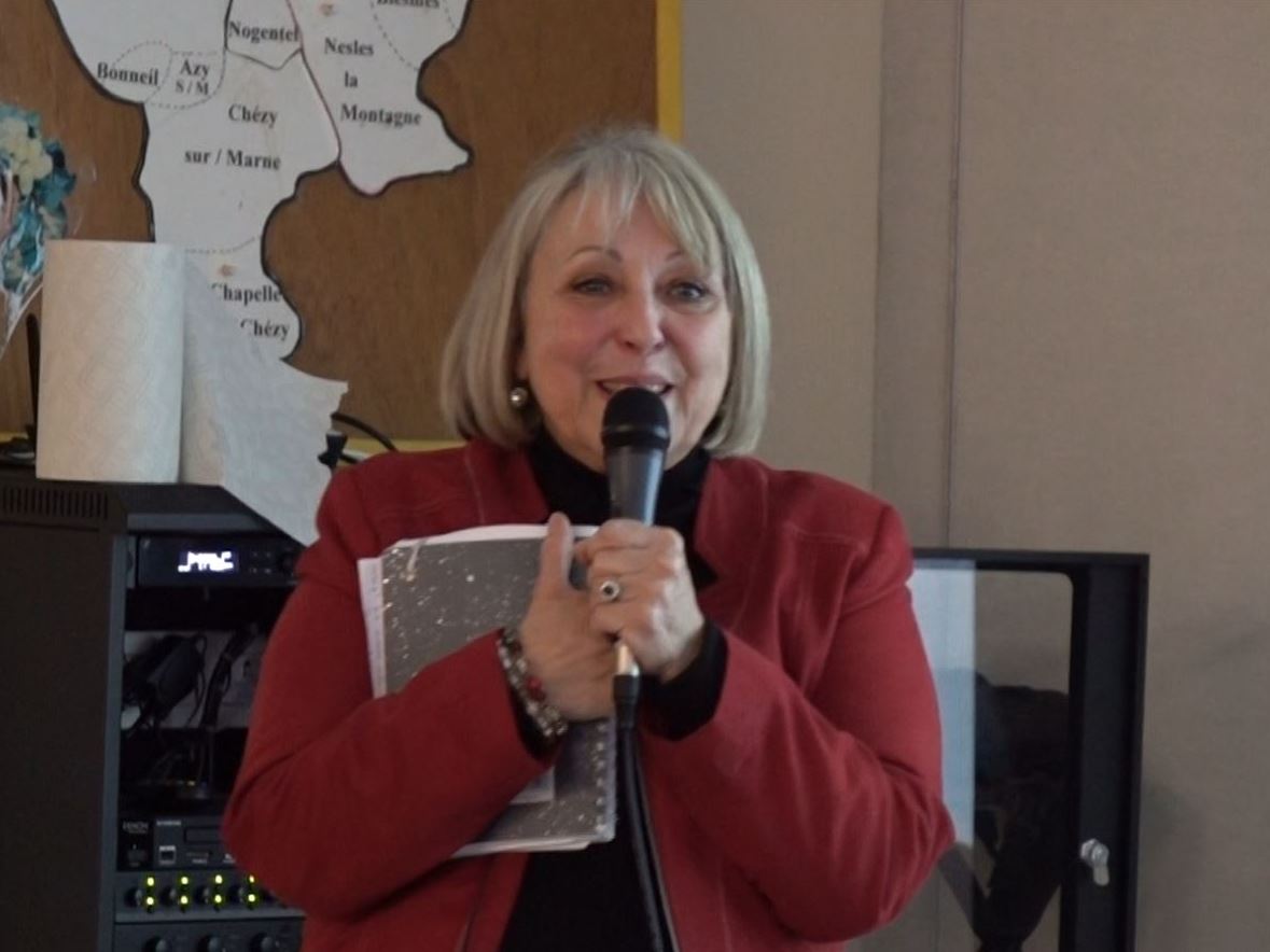 Catherine Gosset, la trésorière de l'Association Saint-Crépin.
