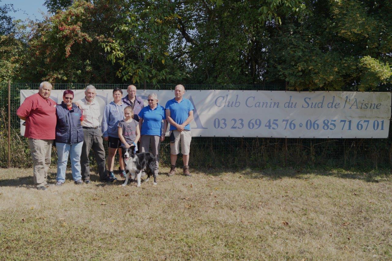Le Club Canin du Sud de l'Aisne soutient Clémentine et H'Zeus ainsi que...