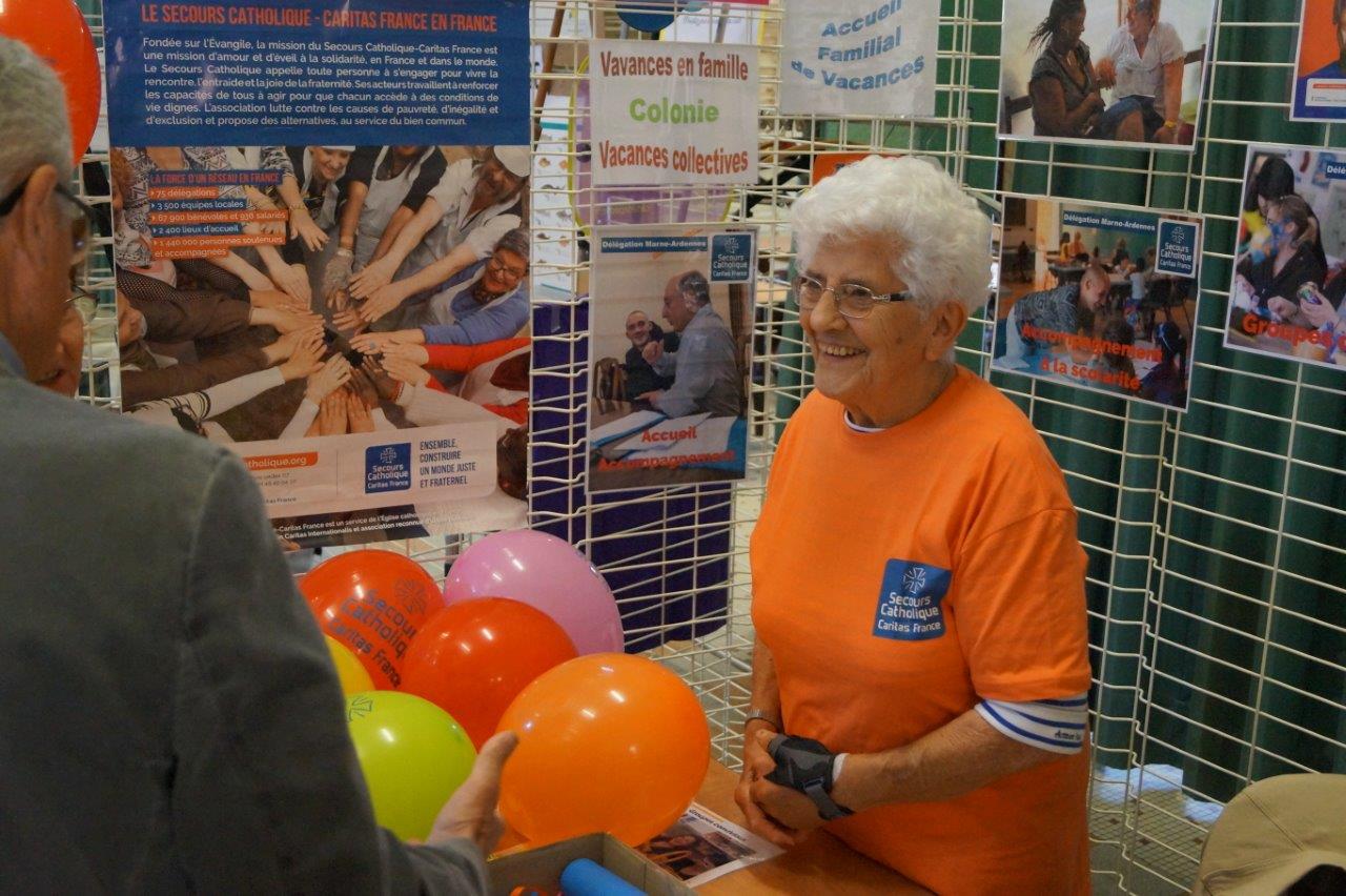 Âgée de 87 ans, Jeannine Loriot est la figure emblématique du Secours Catholique.