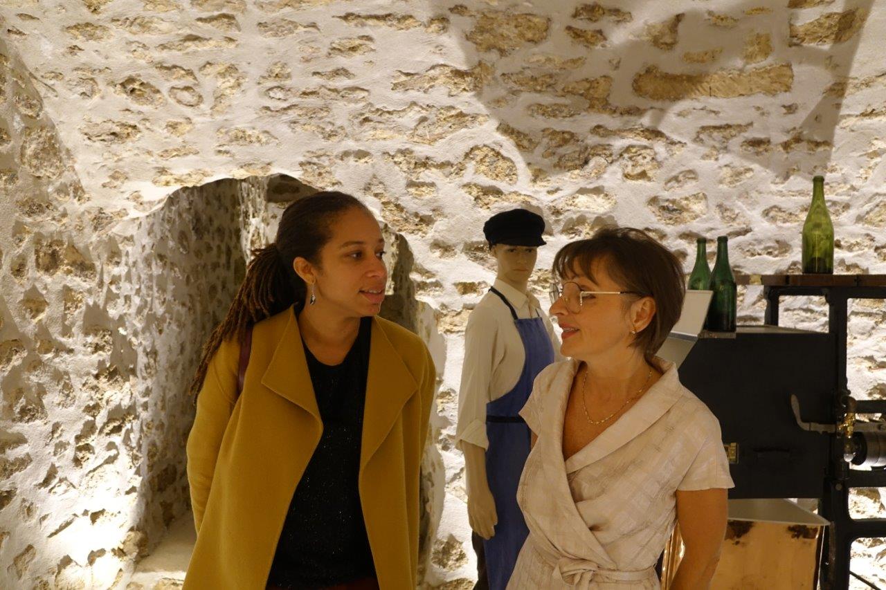 Natalie William a visité le musée consacré à la vigne et au vin.