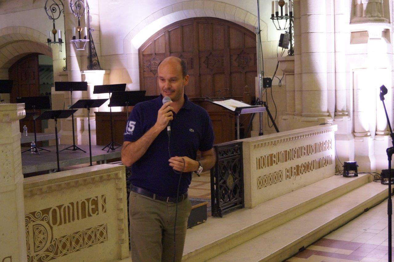 Benoït Moittié, conseiller départemental de la Marne, en charge notamment de la Culture, remercie les communes, associations, mairies, équipes techniques et services du département qui font la promotion du Festival Itinéraires.