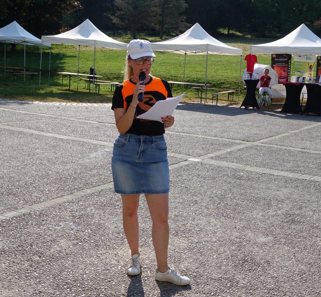 Mumu était dans la place pour animer la 7e édition du Trail des Coqs...