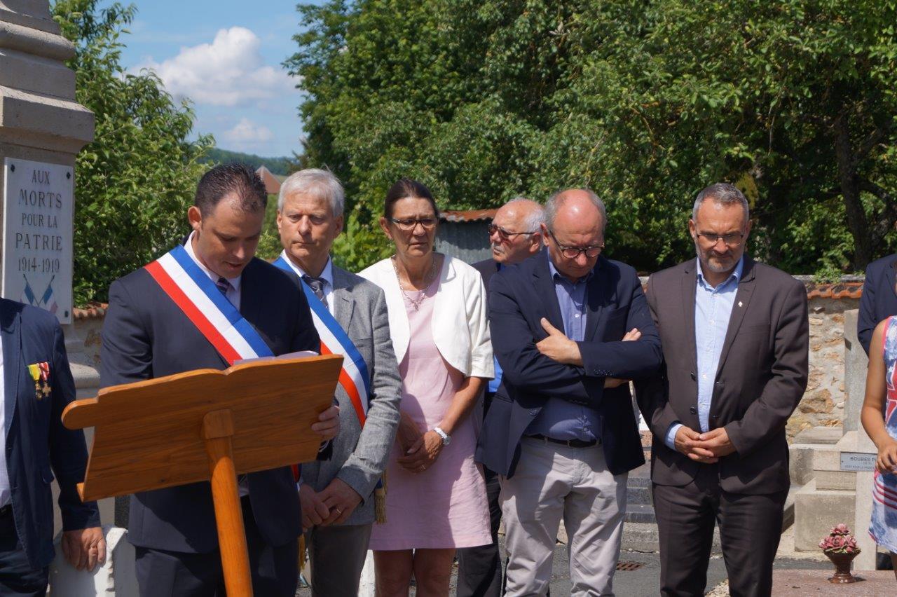 De gauche à droite : Jordane Beauchard, Eric Assier, Anne maricot, Etienne Haÿ, et Dominique Moyse.