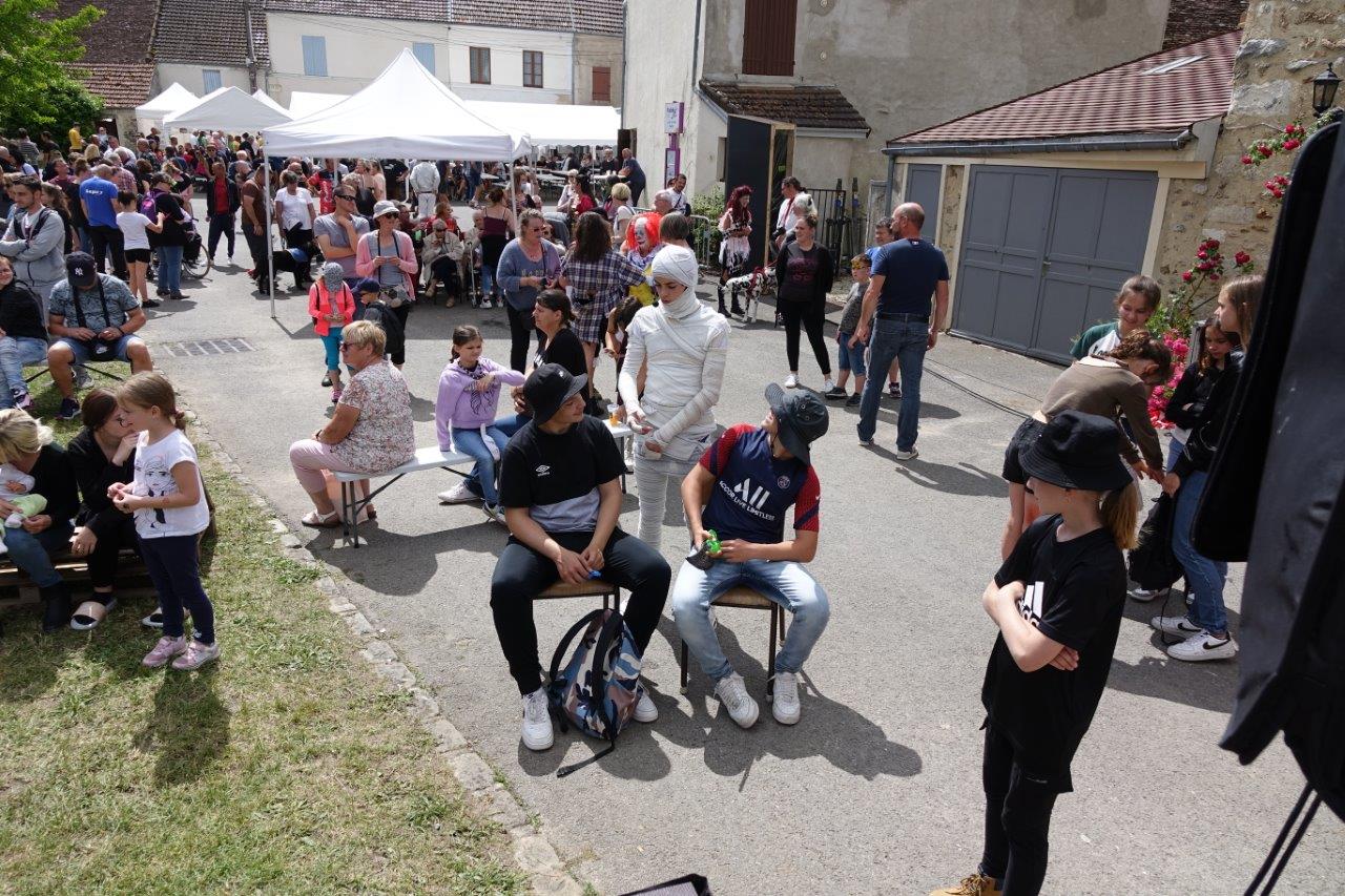 Des monstres sur scène mais aussi dans le public...
