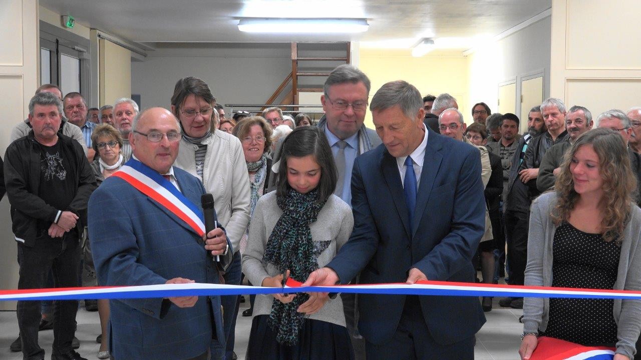 Jacques Krabal (Député Maire de Château-Thierry en Champagne) et Ghislain Dadou (Maire d'Artonges)