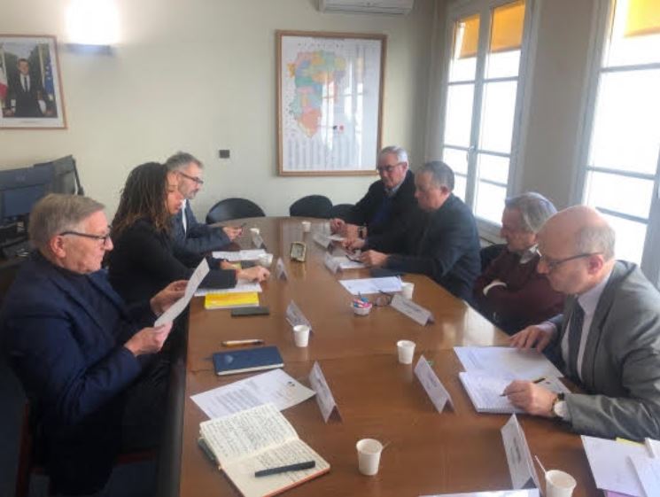 Réunion sur le projet d'échangeur autoroutier sur le Tardenois.