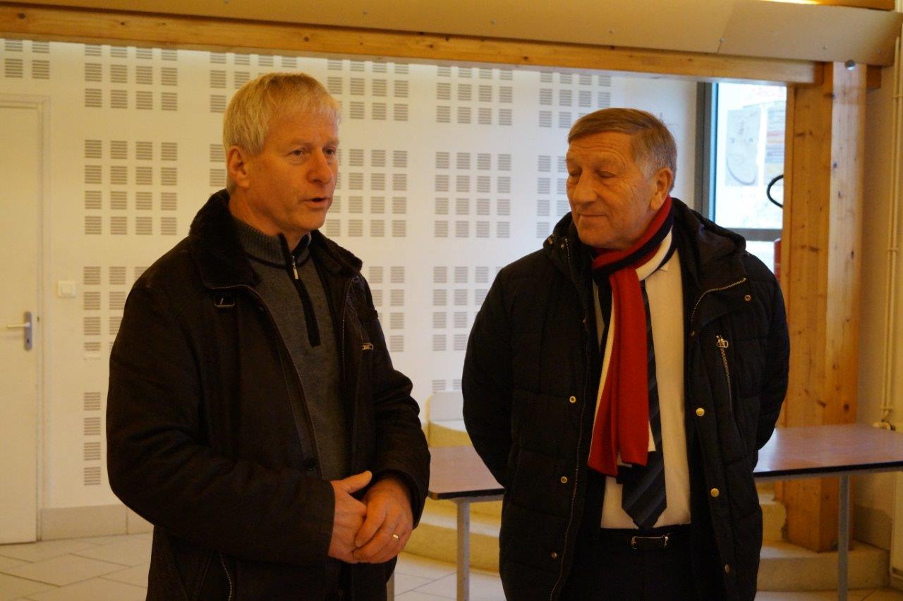 Eric Assier et Jacques Krabal sont ravis de cette nouvelle acquisition.