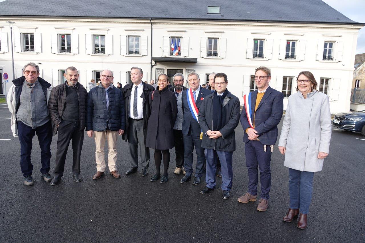 De gauche à droite : Jacques Durthaler, Bruno Lahouati, Étienne Haÿ, Georges Fourré, Natalie William, Jean-Jacques Bohain, Éric Assier, Jacques Krabal, Ziad Khoury, Éric Mangin et Anne Maricot.