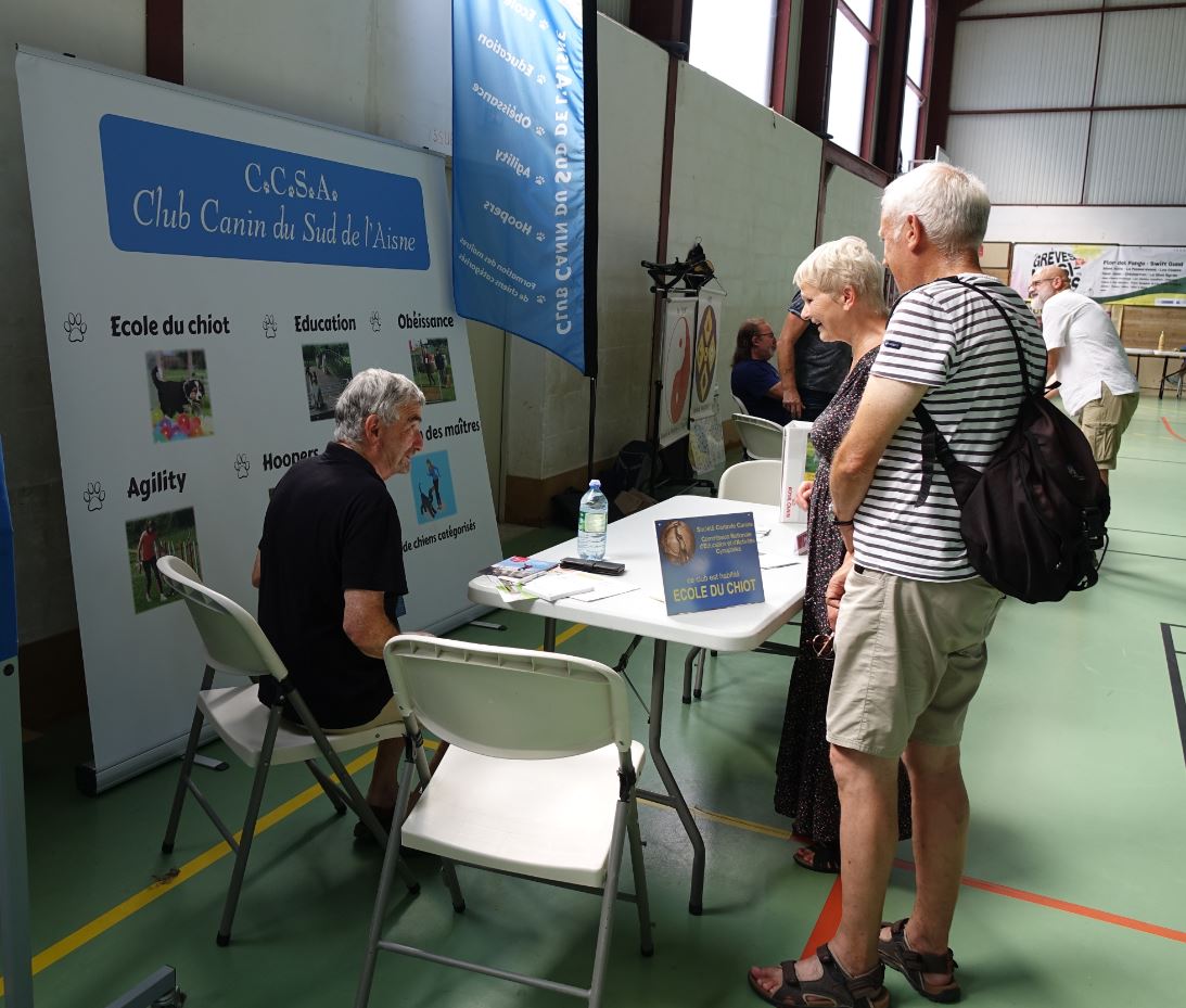 Club Canin du Sud de l'Aisne.