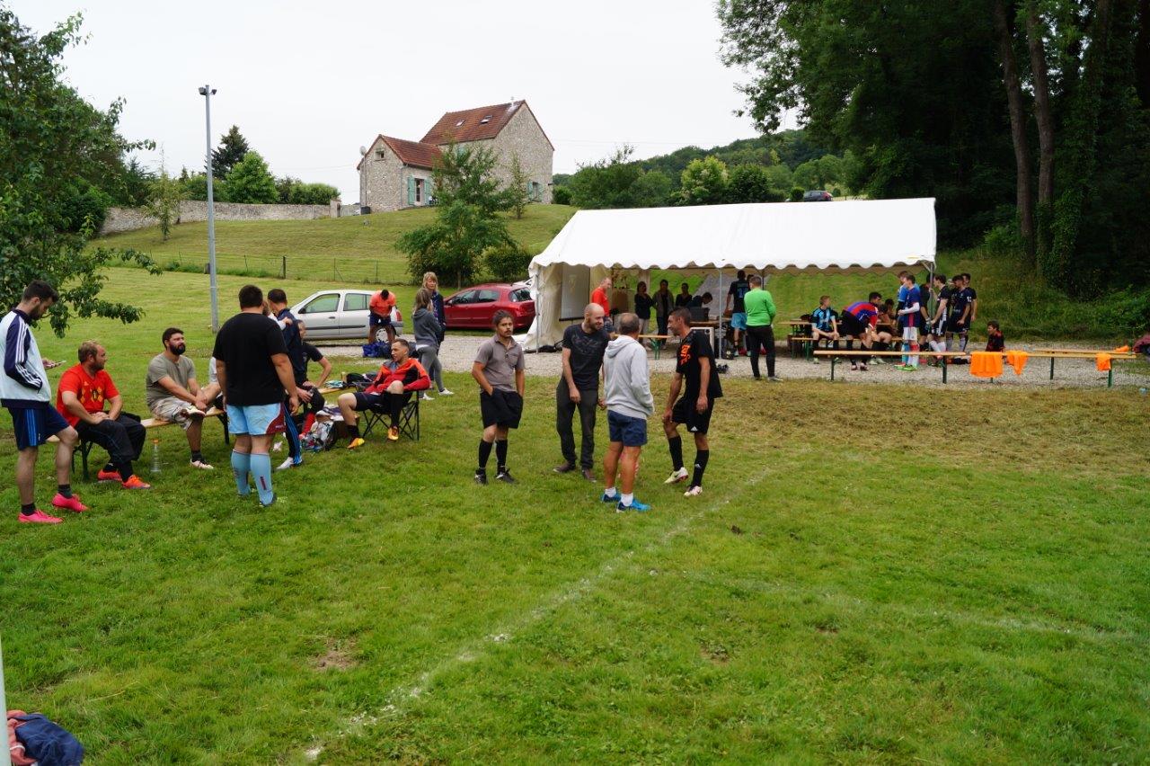 A Baulne-en-Brie, le tournoi de football à 7 s'est déroulé sur le stade rénové de la route de Le Breuil.