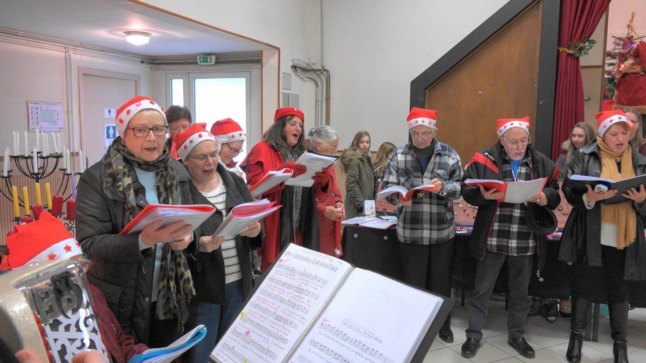 Une autre performance, vocale celle-là, avec Les Galoupiots de Dormans dans la Marne.