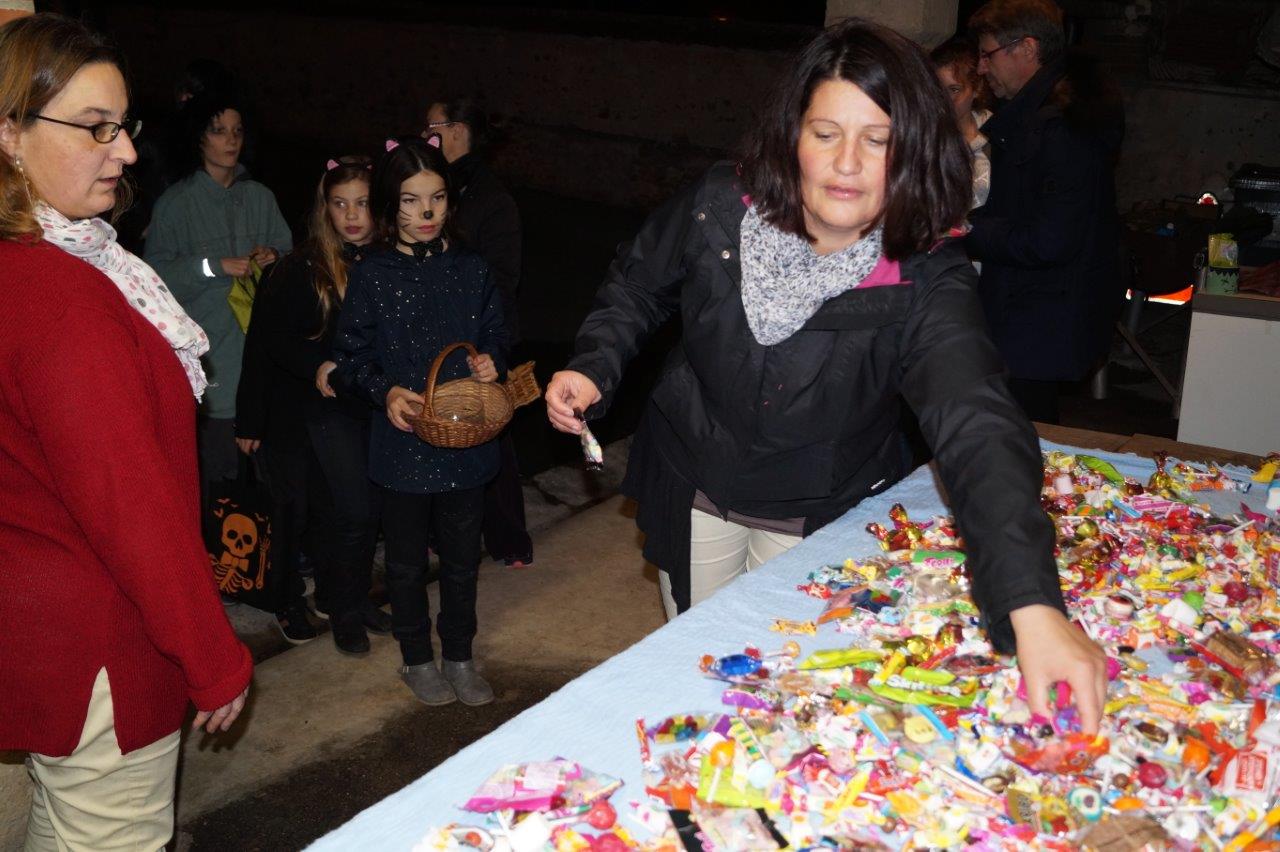 ... avant de repartir chargés de sucreries.
