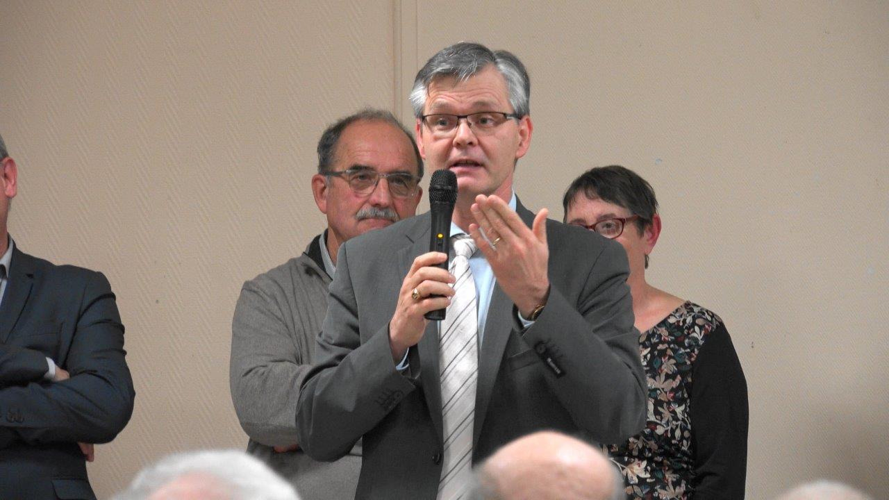 Ronan Léaustic, sous-préfet de l'arrondissement de Château-Thierry.