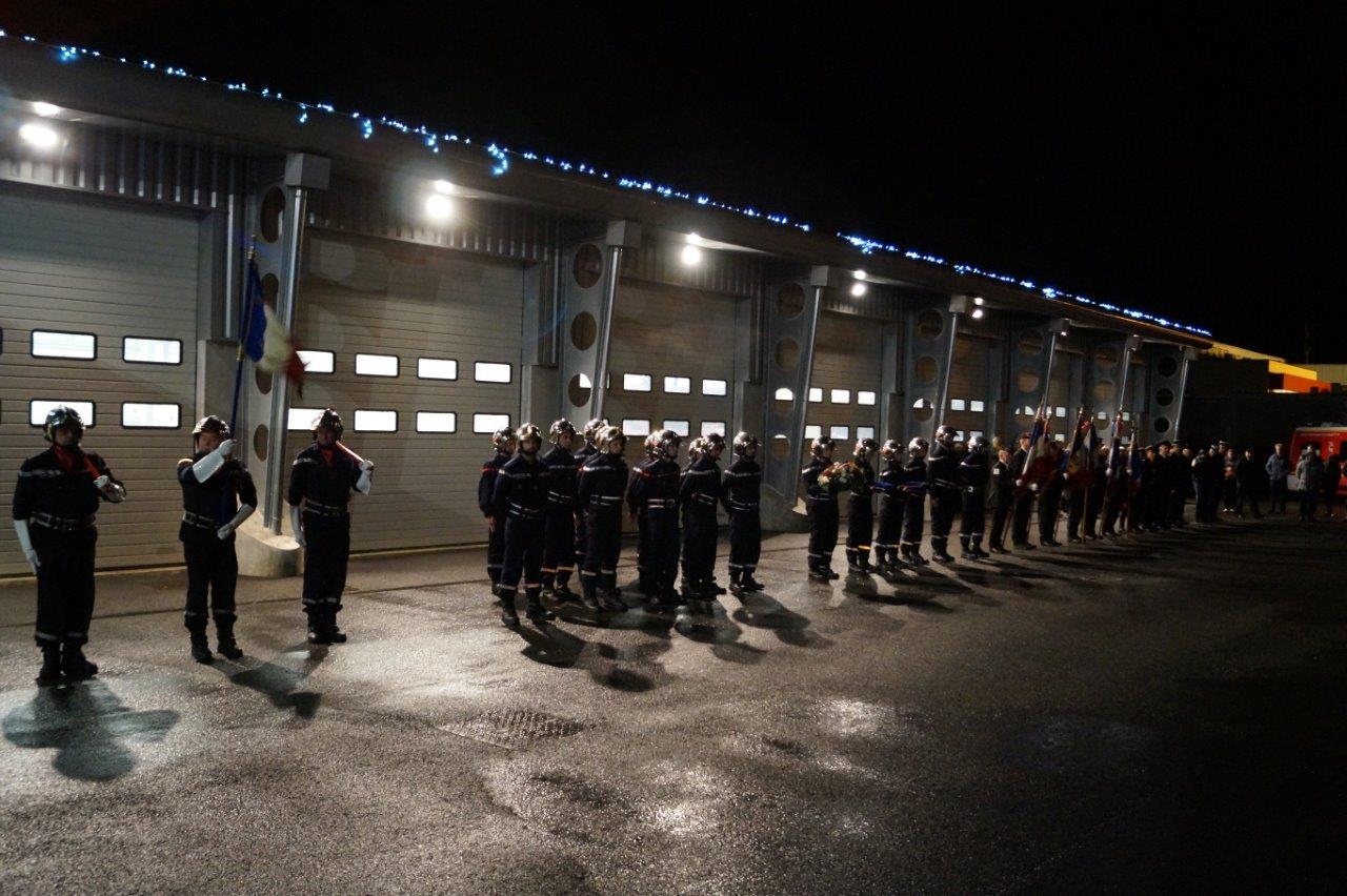 La Sainte-Barbe est fêtée dignement malgré le mauvais temps.