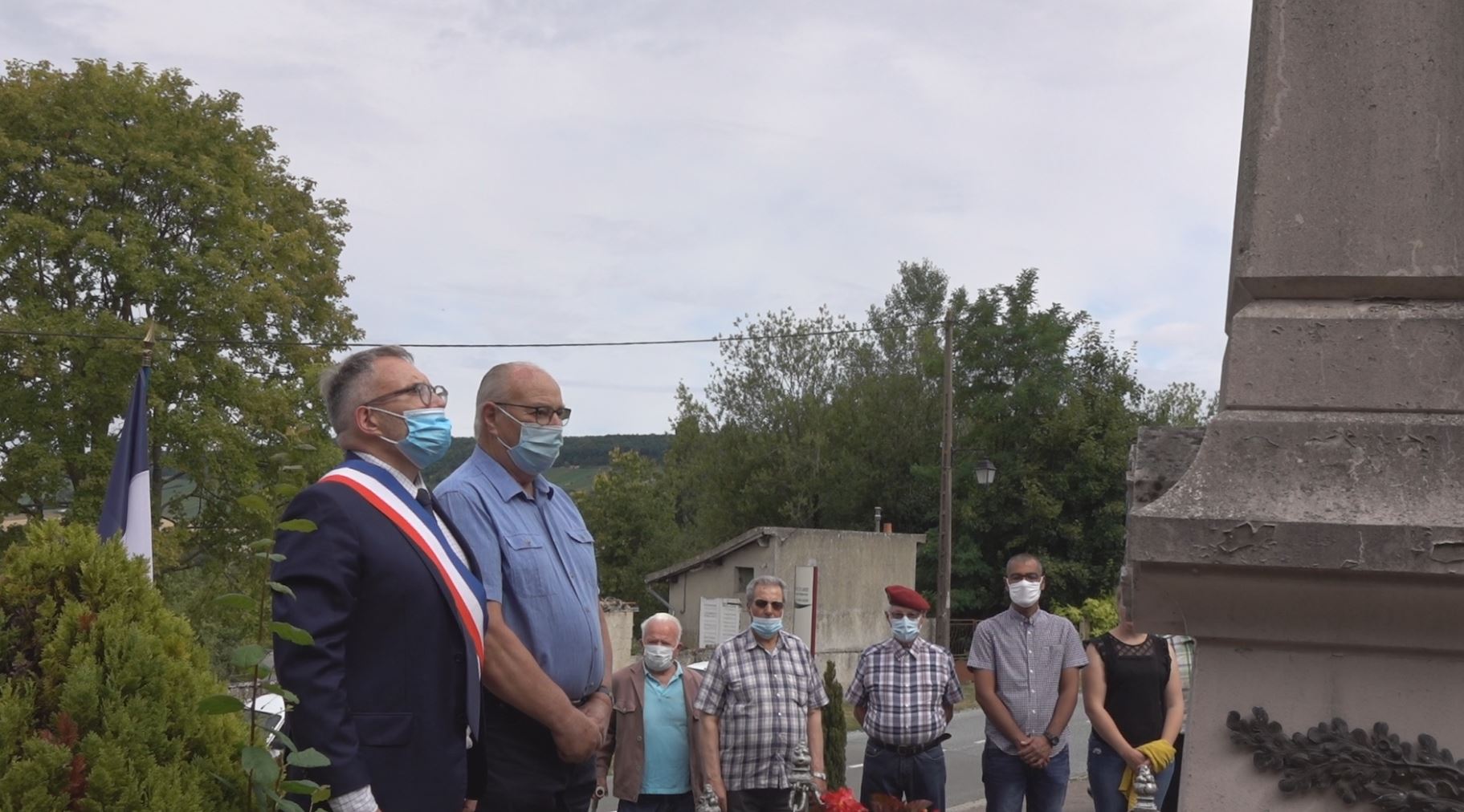 Dominique Moyse a fait observer une minute de silence à l'assistance.