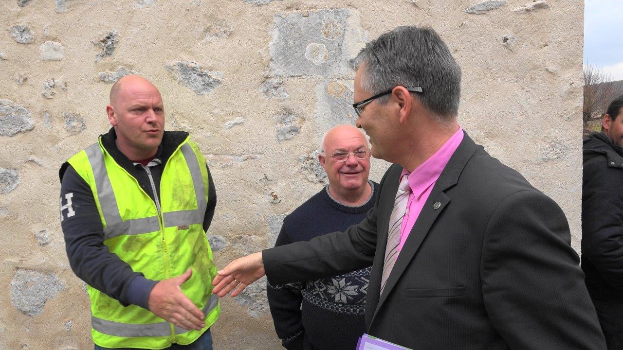 Ronan Léaustic salue les "services techniques".