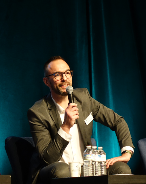 Sébastien Coquillard, secrétaire de la Caisse locale de l'Union du Sud de l'Aisne du Crédit Agricole du Nord Est.