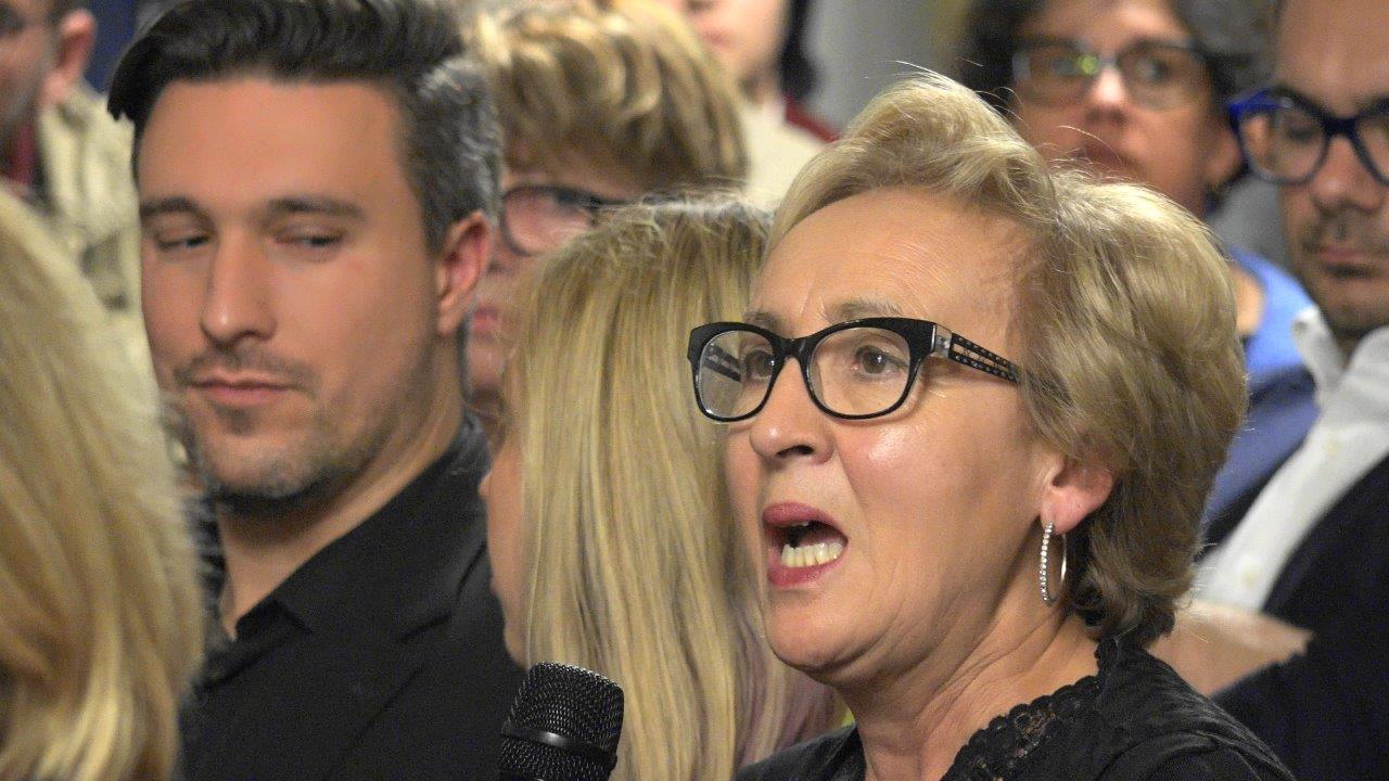Les moins jeunes étaient tout de même plus nombreux...