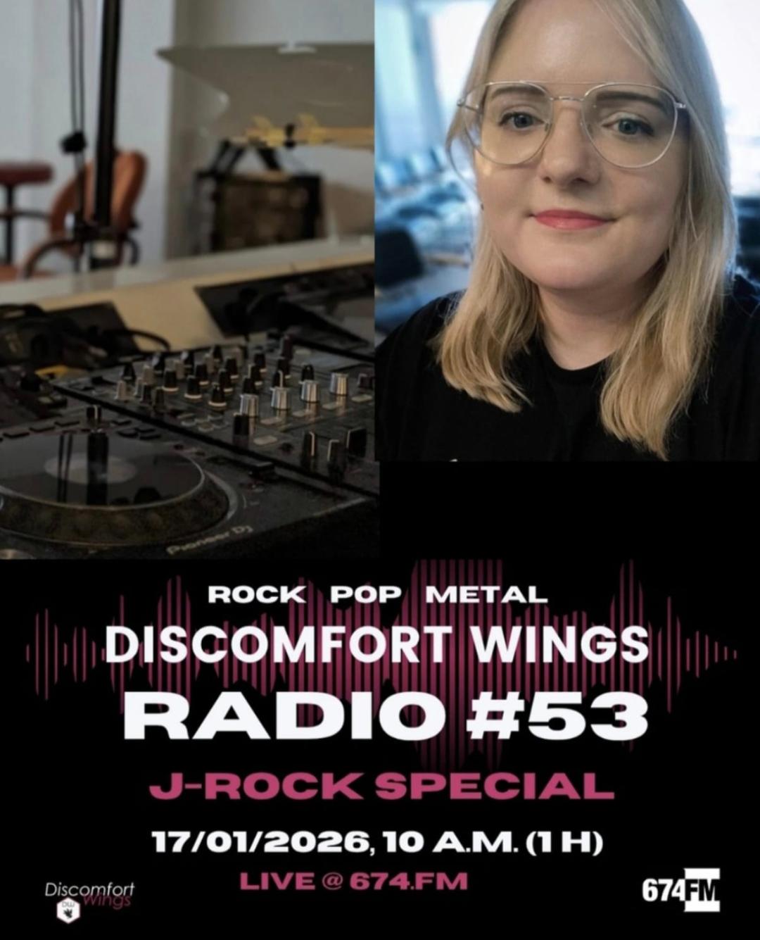 #53 Discomfort Wings Radio - J-Rock Special