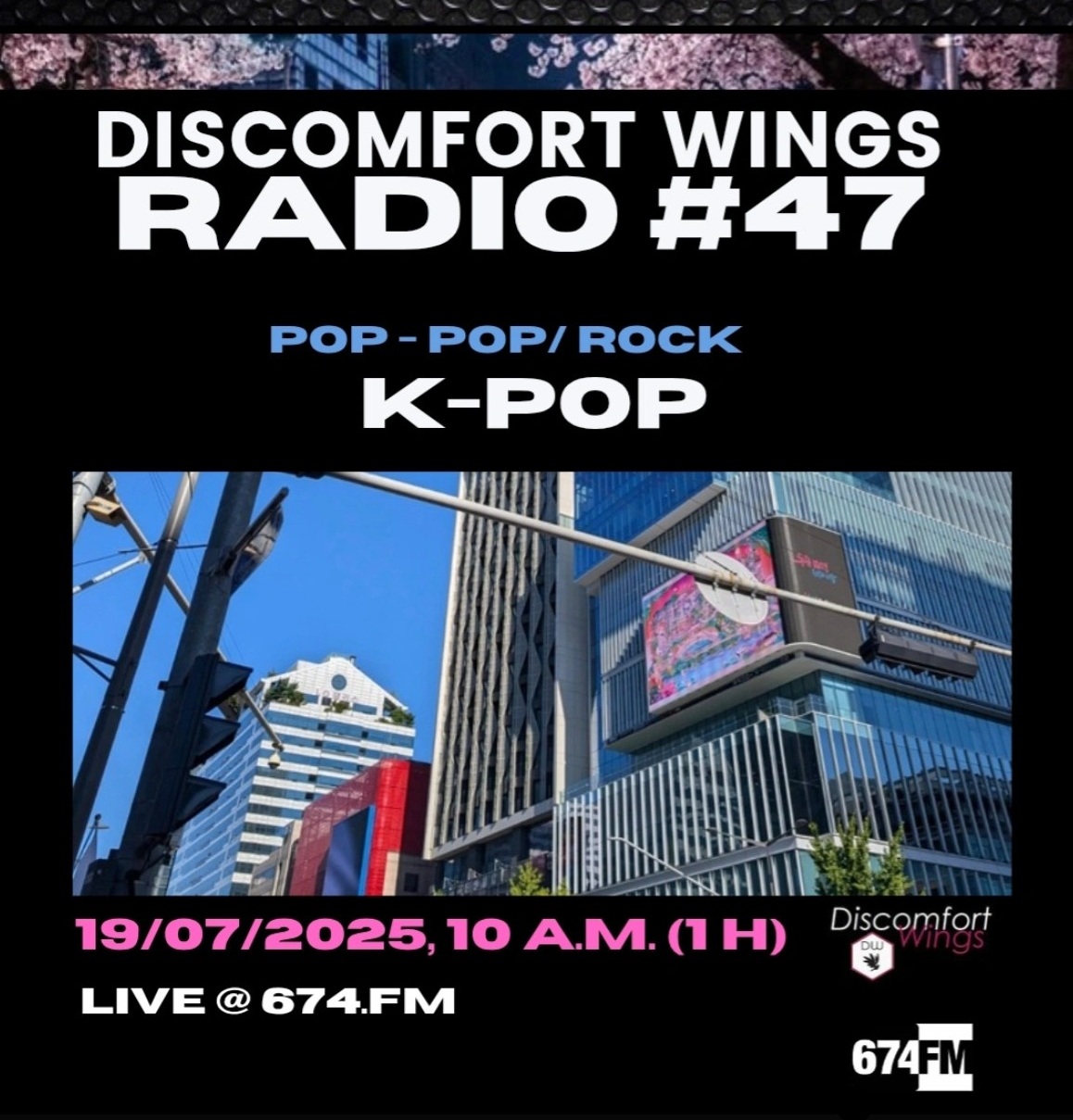 #47 Discomfort Wings Radio - K-Pop
