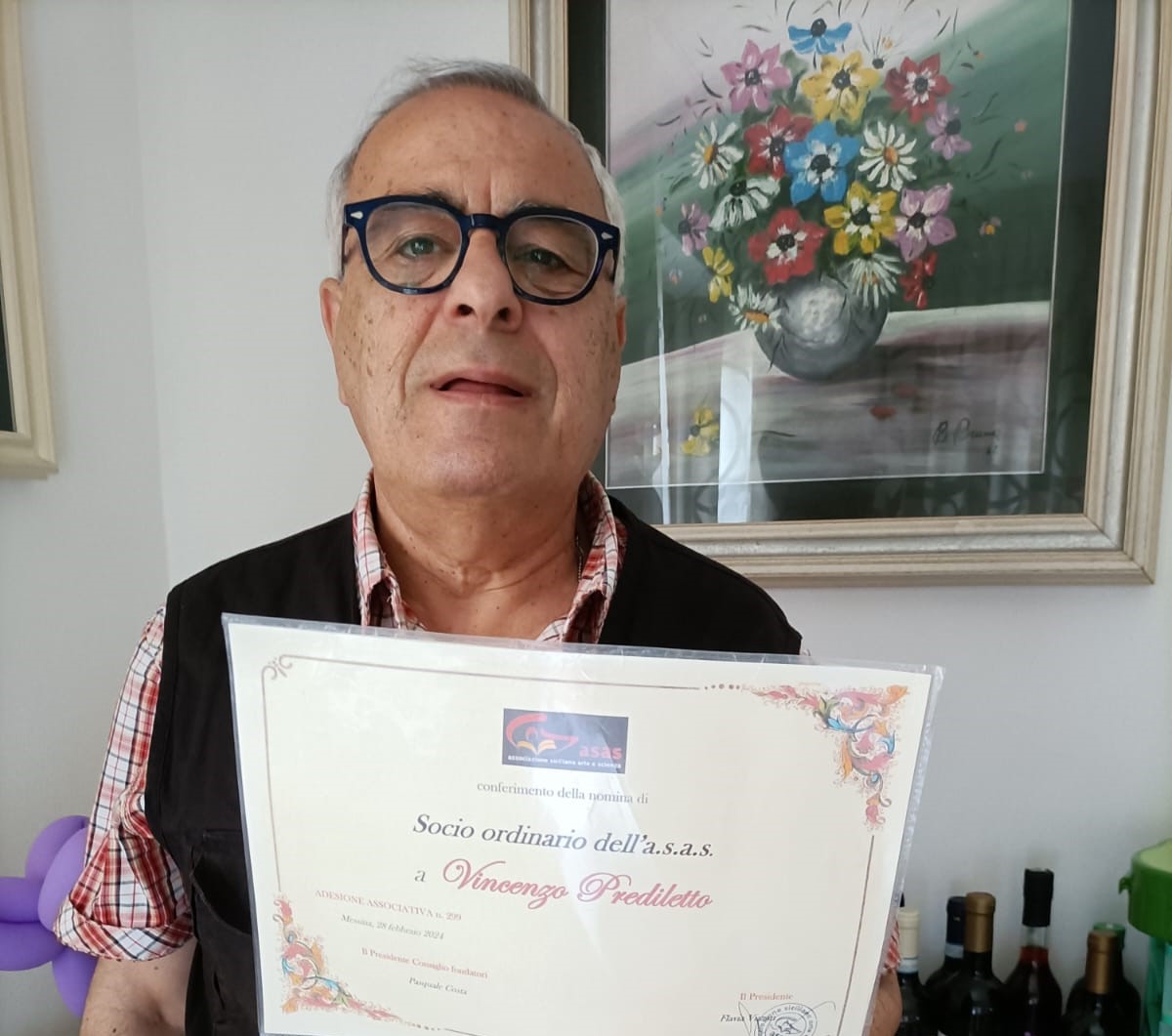 Socio ordinario Asas Vincenzo Prediletto