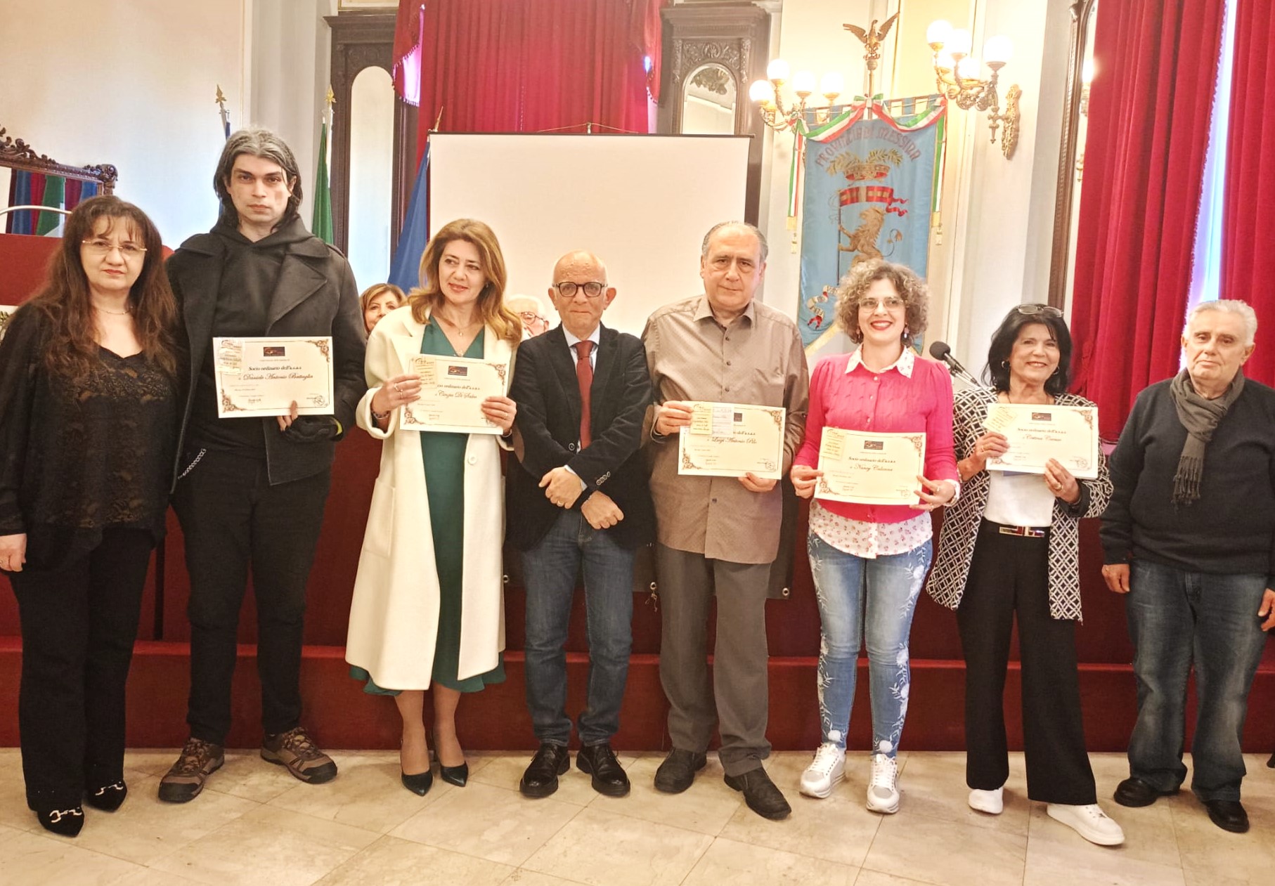 Soci ordinari Asas Daniele A. Battaglia, Cinzia Di Salvo, Luigi A. Pilo, Nency Calanna, Cettina Caruso