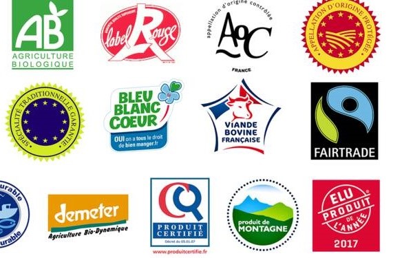 Labels alimentaires - Nationaux