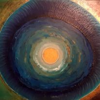 resonance party, 07.10.2022, acryl canvas 120x100cm