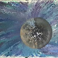 Resonance Party, 0722,   Acryl canvas