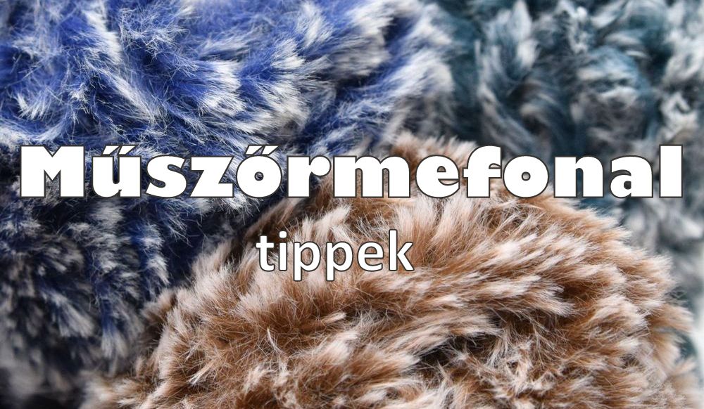 Műszőrmefonal horgolás tipp