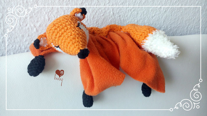 róka amigurumi