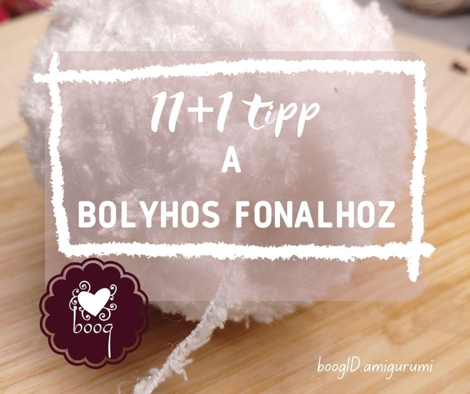 Bolyhos fonal horgolás tippek + minta