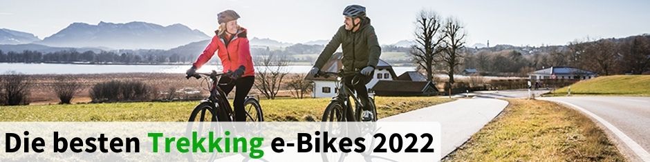 Testsieger Trekking e-Bikes 2022