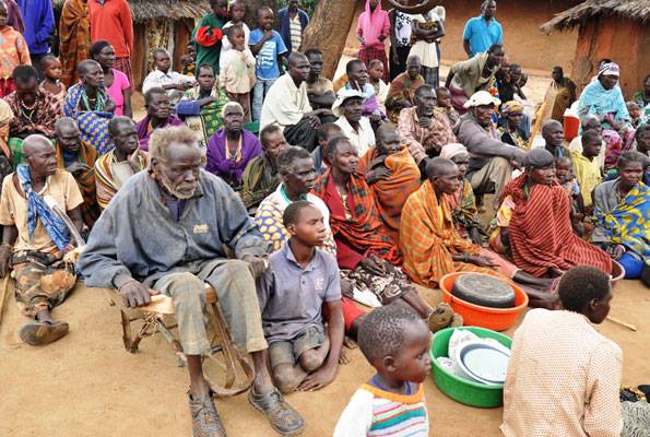 Young Leaders of Uganda responded to the crisis with food