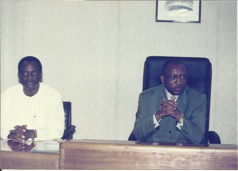 Mm SIYAM et EWODO NOAH, respectivement DG et DGA