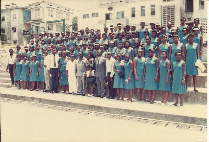 Les élèves du Saker Baptist College de Limbé