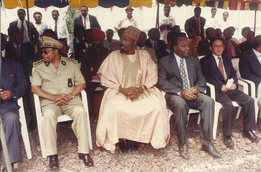 Le ministre des Transports, Tchiroma et le Dg de l'Onpc Tchouta Moussa