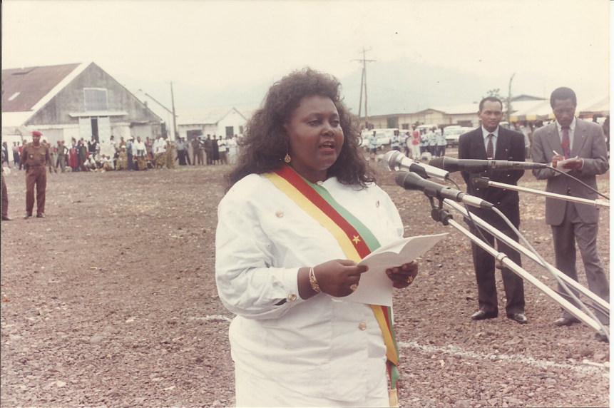 Allocution de bienvenue de madame le maire de Limbé