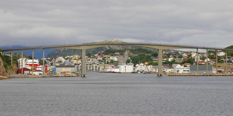 Hafeneinfahrt von Kristiansund