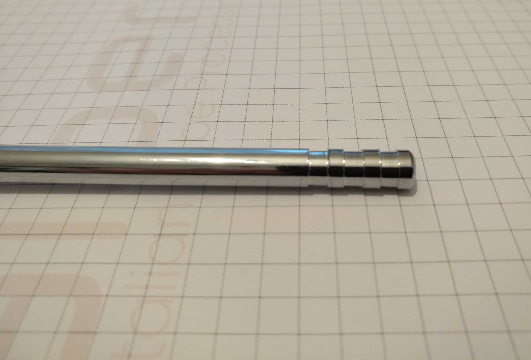 Lavorazione per accoppiamento con tubo in silicone
