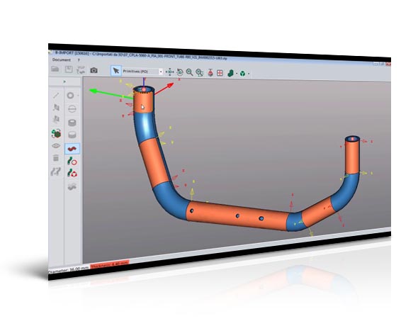 Acquisizione automatica dei disegni in 3D