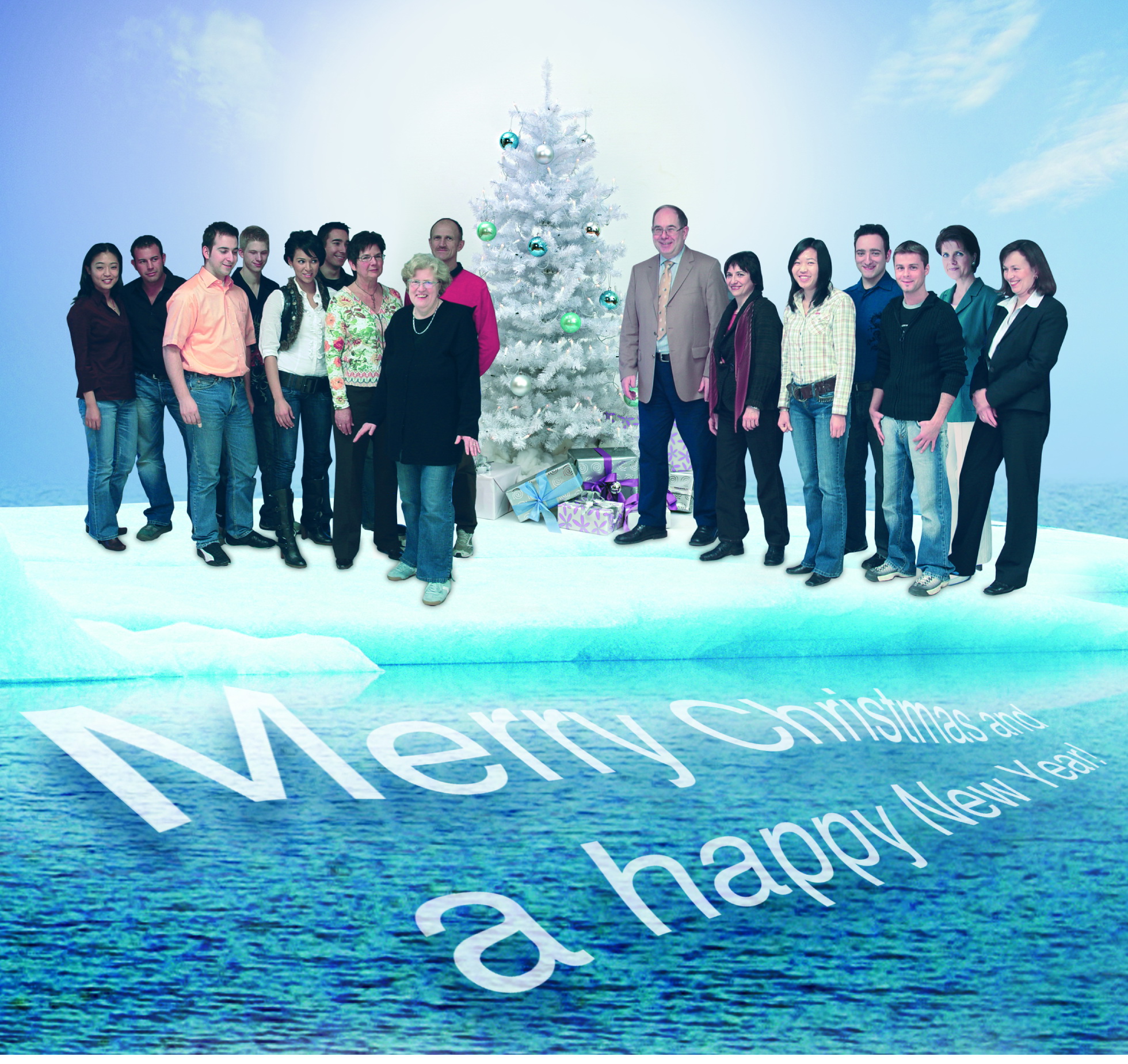 Team at Christmas 2006