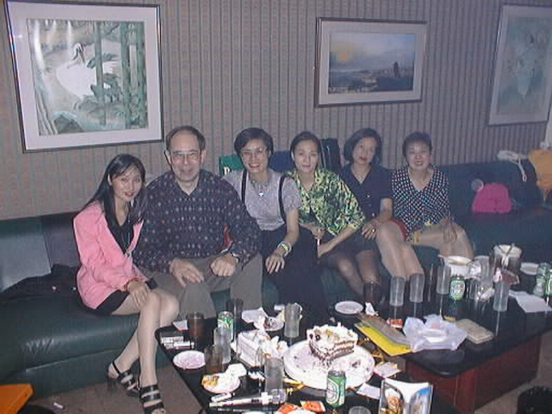 Visiting lougton in Taipei 1998